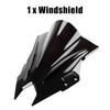 Windshield for NINJA500 SE 2024 2025, PSLER Windscreen Double Bubble