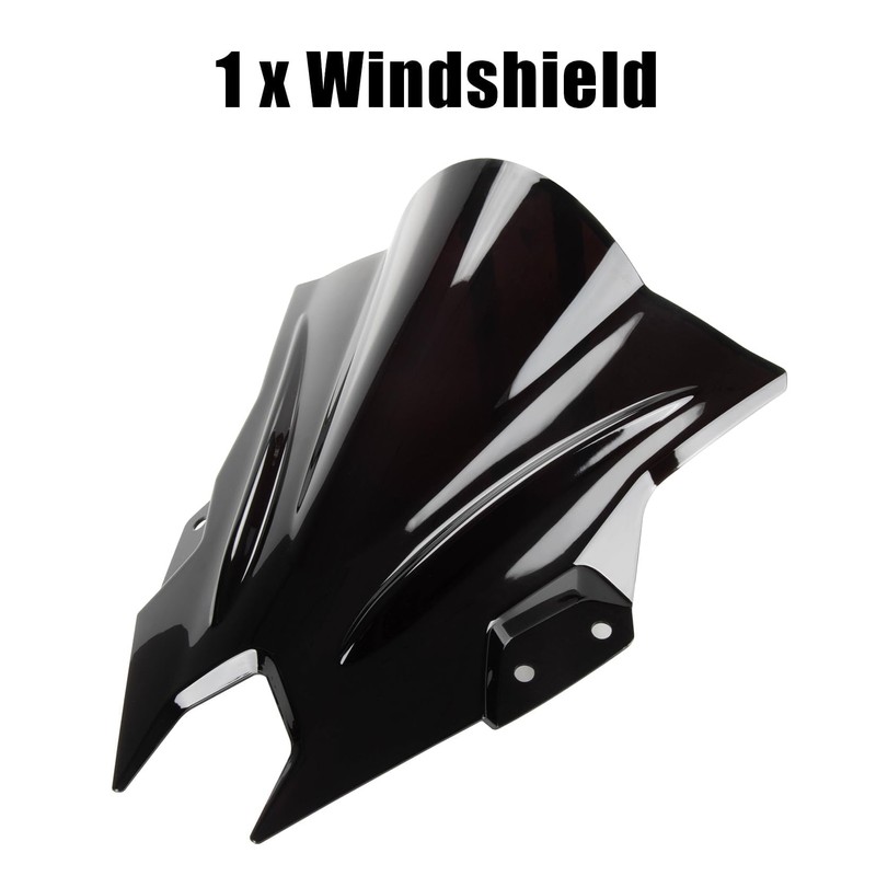 Windshield for NINJA500 SE 2024 2025, PSLER Windscreen Double Bubble