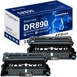 DR890 DR-890 Drum Unit 2 Pack Compatible DR890 DR-890 DR 890 High Yield Drum Unit Replacement for Brother MFC-L6900DW HL-L6400DW HL-L6250DW Drum Printer.