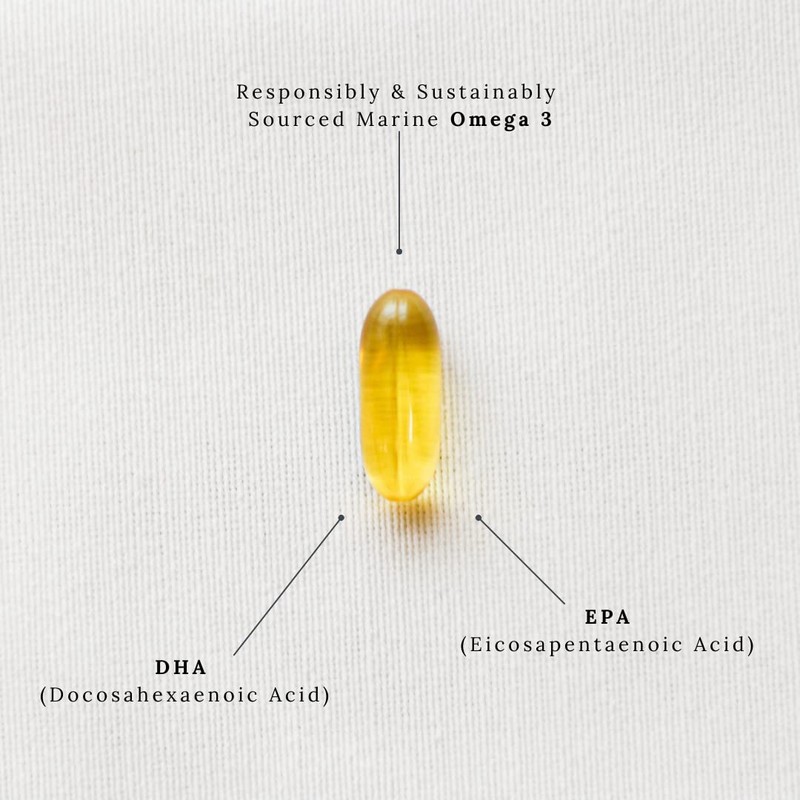 GP Nutrition The Omega - Omega 3 Fish Oil, EPA