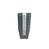Yoshizaka Packaging Prestella 90 (10 Pieces) Premium Blue Slit Pot,