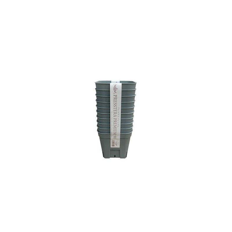 Yoshizaka Packaging Prestella 90 (10 Pieces) Premium Blue Slit Pot,