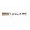 GMC 2pcs New Gloss Black DENALI HD Emblems Letters Fit