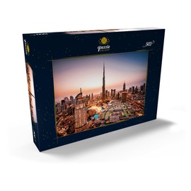 Dubai Skyline In The Morning - Premium 500 pieces Puzzle - MyPuzzle special collection from Puzzle Galaxy