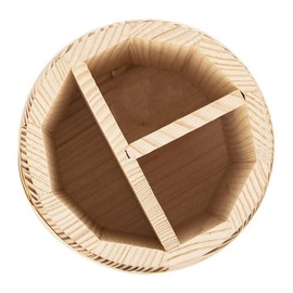 COLLECTOR Wooden barrel-shaped kitchen organizer Utensil Crocks – Burned