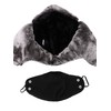 Simplicity Women Men's Weatherproof Faux Fur Lined Trapper Hat with