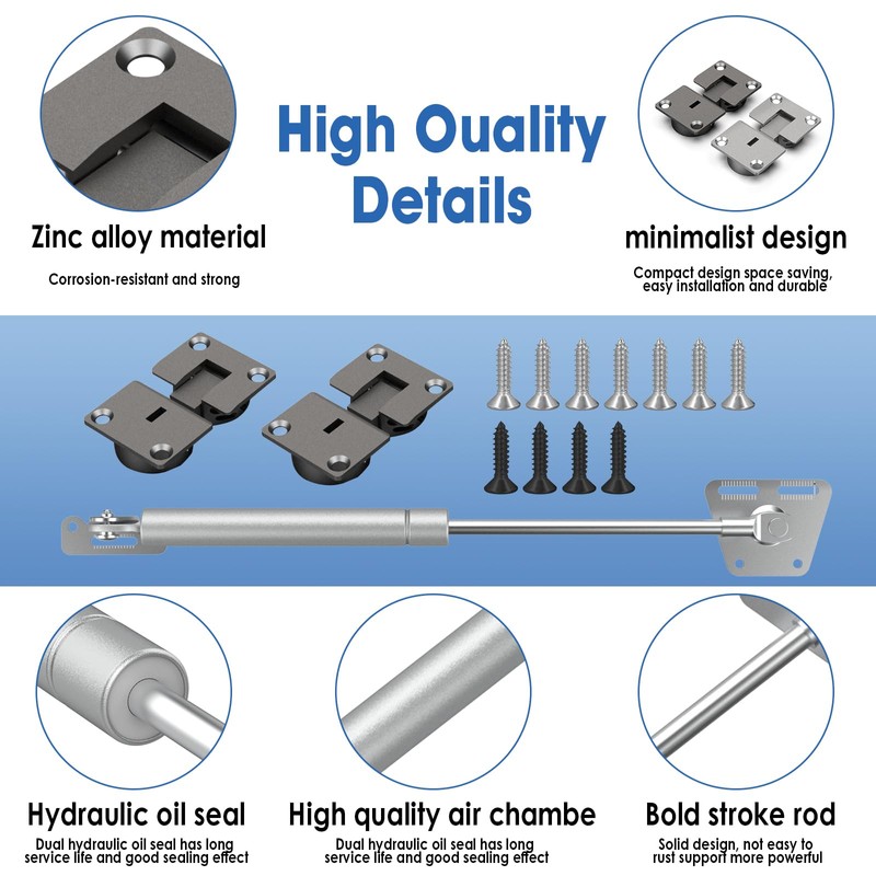 Drop Down Gas Struts,Gas Spring Hinge with 90 Degree Page