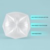 Clear Trash Can Liners 10-15 Gallon Garbage Bags 24'' x