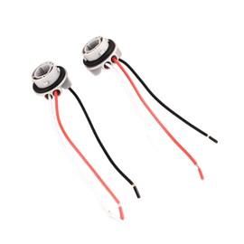 Lamp Holder Plug, Pack of 2 1157 Socket Turn Signal Brake Bulbs Holder Adapter Base Plug Cable