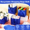 Windyun 50 Pcs Reusable Gift Bag Bulk 8 x 6