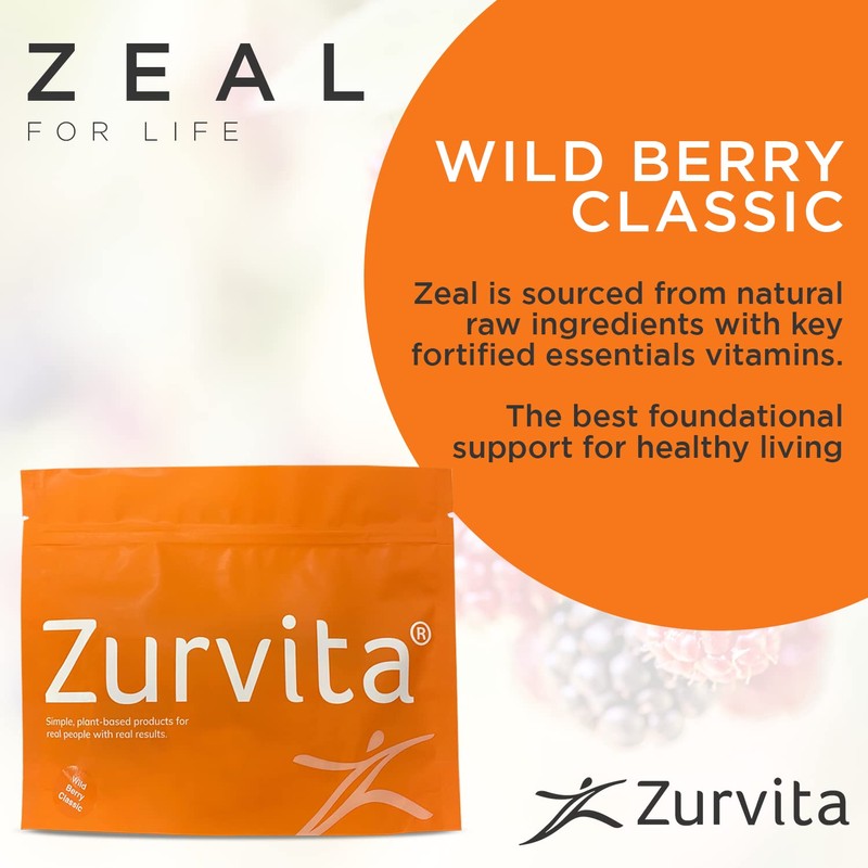 Zurvita - Zeal for Life Wellness Drink Mix - Wild