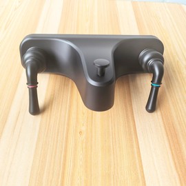 Faucet Economical Classic Tub and Shower Faucet with Diverter (3562 Black)