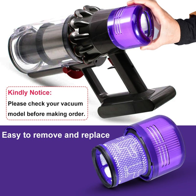 3 Pack Filter Replacement for Dyson Cyclone V11 Absolute Motorhead