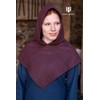 Burgschneider - Skjoldehamn Gugel Knud Herringbone - Bordeaux Grey (L/XL,
