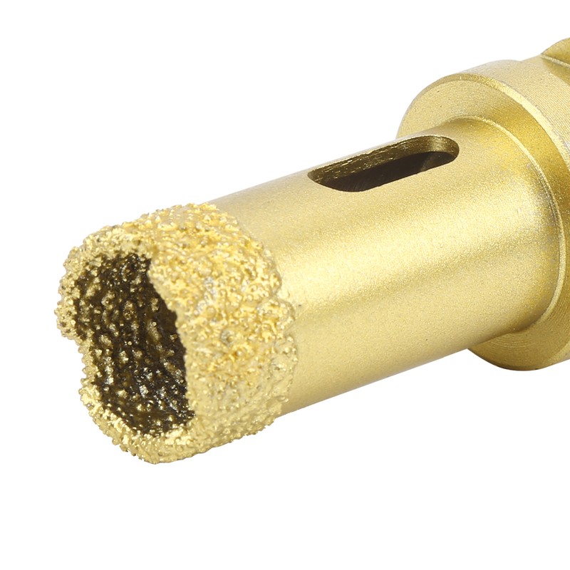 2Pcs Diamond Hole Saw Opener Brazing Drill Bit Drilling Marble