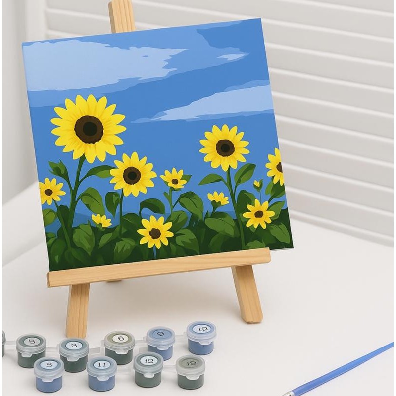 DIY Paint By Numbers Kit – Framed & Unframed (Easy