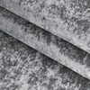 Fredsure Distressed Velvet Shower Curtain Set, 13 Pieces Grey Including