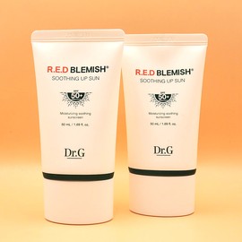 Dr.G Sun Cream Red Blemish Soothing Up Sun 50ml 2 units Moisture soothing sun cream / 닥터지 선크림 레드 블레미쉬 수딩 업 선 50ml 2개 수분 진정 썬크림