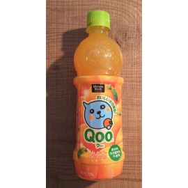 Coca Cola, Qoo, Delicious Orange / Apple Juice, Cute bottle, 425ml, Japan - Orange