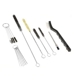 YXCCSE 17 Piece Spray Gun Cleaning Kit, Spray Gun Cleaning Brush Set Airbrush Cleaning Kit - Fit for HVLP Gravity,Spray Gun Paint Gun,Air Tools,Airbrushes, Tattoo Equipment etc