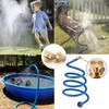 50PCS Brass Misting Nozzles for Outdoor Cooling System 0.012" Orifice