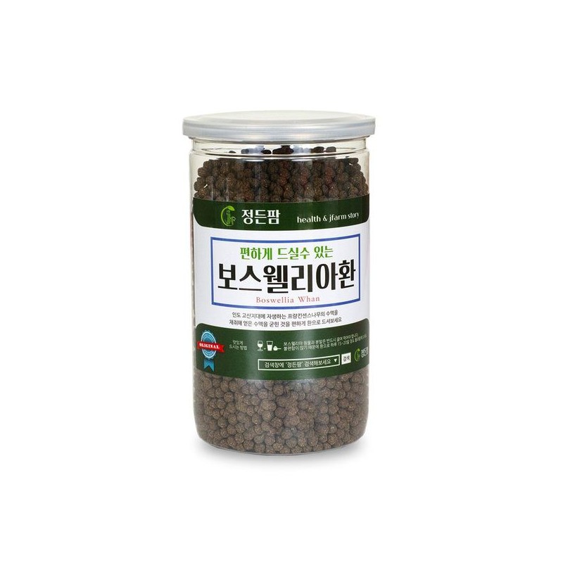 보스웰리아환 400g 정든팜 밀폐통 인도산 보스웰리아 Boswellia Tablets 400g Jeongdeun