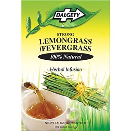 Dalgety Lemongrass/Fevergrass Herbal Infusion 40g Cartons 100% Natural, Caffeine Free Tea; Our Delicious Tea Relaxes the Body & is Packed with Unique Health Benefits (3 Pack)