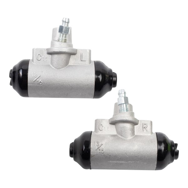 TRQ Rear Wheel Cylinder Set Driver & Passenger Side Compatible