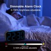 Alarm Clocks for Bedrooms Heavy Sleepers, Digital Clock with Night
