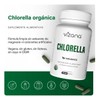 Chlorella Orgánicas (180 Caps-500 Mg) Vizana Nutrition Sin Sabor