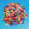 S&S Worldwide Color Splash Square Plastic Tile Assortment, 3/8" Length,