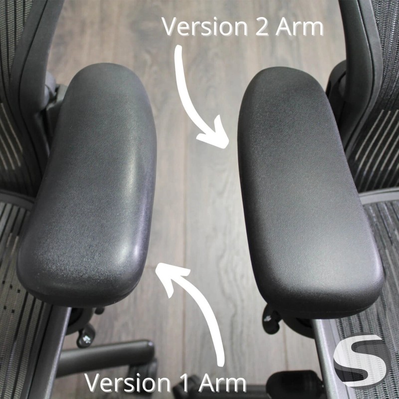 Herman Miller Aeron Chair Replacement Arm Pads NEW SOFT VERSION