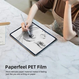 Piniwwe Paper Screen Protector For Honor Pad X9 11.5 Inch, 2Pcs HD Transparent PET Film for Drawing & Writing Feel Like on Paper, Anti-Glare, Touch Sensitive, Anti-Fingerprint