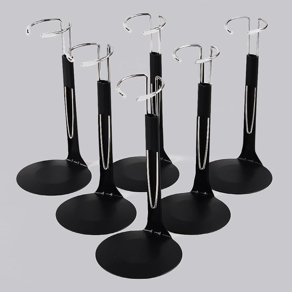 UCanaan 6 Pcs Doll Stand - Action Figure Stands with