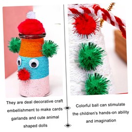 Ciieeo 300pcs Glitter Craft for Projects Decorations and Boy Girl Crafts for Jewelry Garlands and