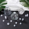 GORGECRAFT 50PCS 5 Sizes Clear Plastic Stopper with Pull Tab