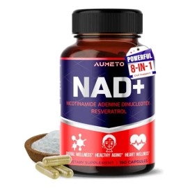 Aumeto Nad + Nicotinamida Resveratrol Con 150 Capsulas