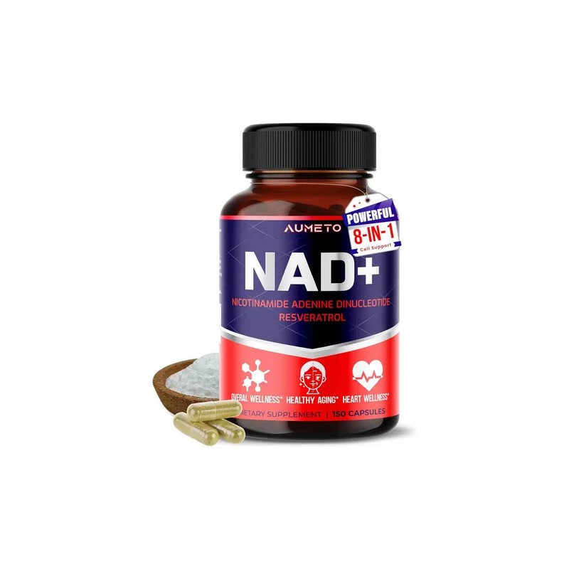 Aumeto Nad + Nicotinamida Resveratrol Con 150 Capsulas