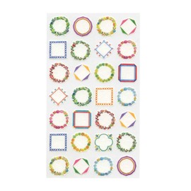 Daily Record Sticker [Frame Pattern] Notebook Decor 82570006