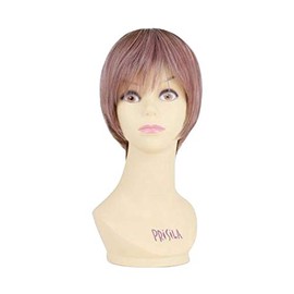 Gradient Color Wig Handsome Short CTA-104-CTGL Heat Resistant Gray Lavender