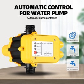 Automatic water pump pressure controller, electronic pressure switch 110V, control the start and stop of the water pump