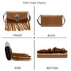 LAVAWA Small Crossbody Bags for Women Crossbody Handbag Fringe Purse