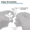 Gamma+ Alpha Replacement Clipper Blade with DLC Fixed Blade and