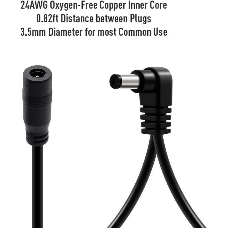LALOCAPEYO9V DC Daisy Chain 3 4 5 -Plug Power Cable
