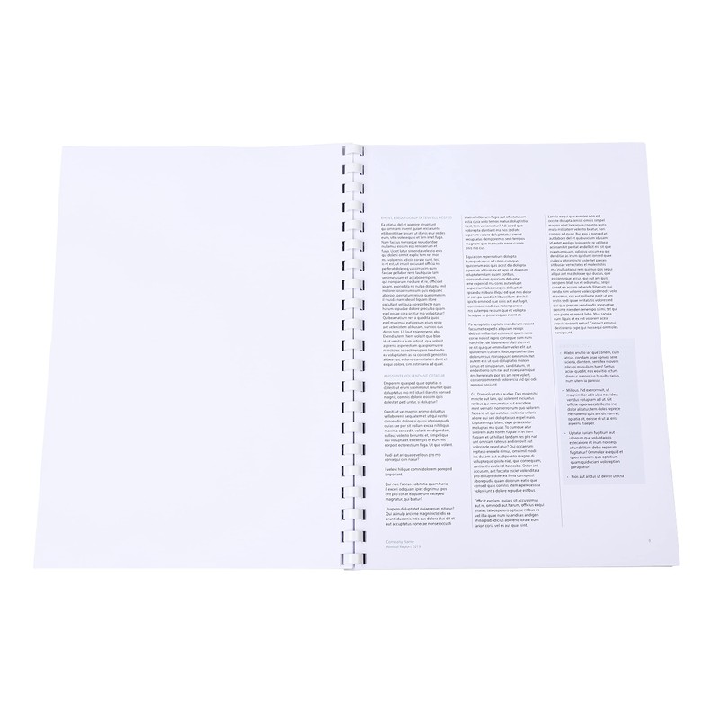 Exacompta - Ref 76400E - Binding Combs - 12mm Thick,