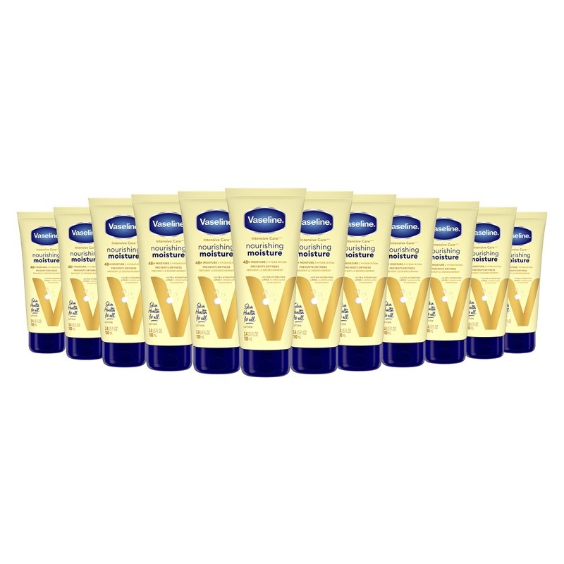 Vaseline Intensive Care Hand & Body Lotion Essential Healing, White,