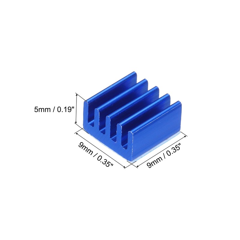 QUARKZMAN Pack of 20 9 x 9 x 5 mm