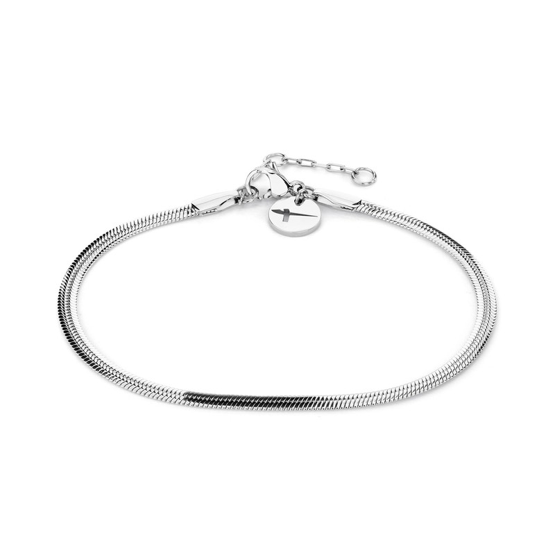 Tamaris TS-0038-BB Bracelet Set, Stainless Steel, Cubic Zirconia
