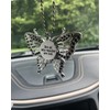 Large Butterfly Charm and Not All Who Wander are Lost