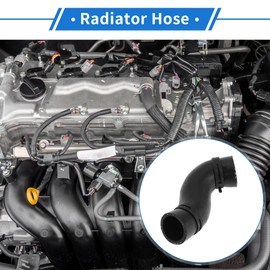 VekAuto 1 Pc Radiator Hose for Land Rover Range Rover 5.0L V8 2010-2022 Good Sealing Rubber Black Engine Water Pump Thermostat Outlet Hose